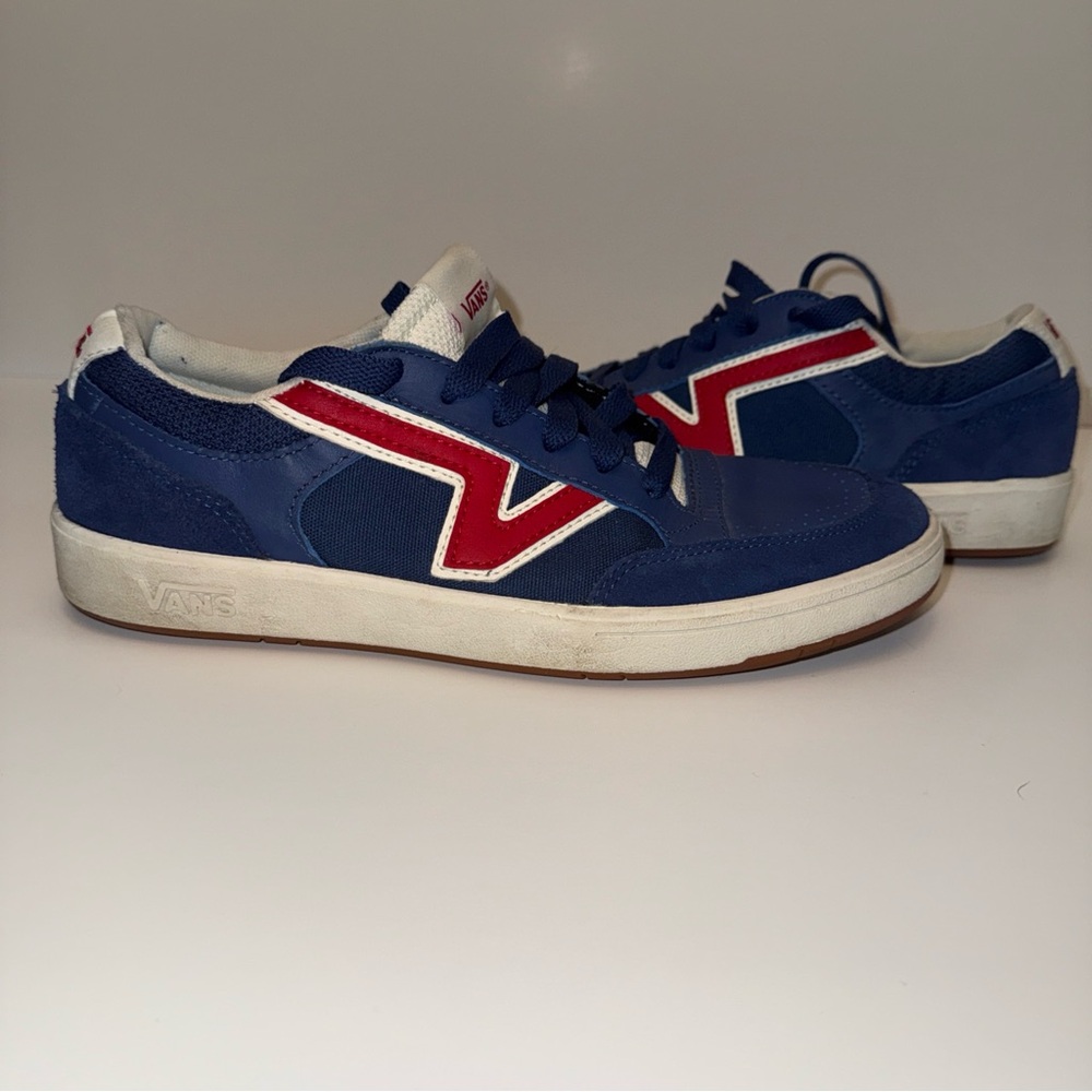 Vans Women’s Lowland CC Retro Sport Blue/Red Skater Shoes Size 10 Women’s, 8.5M